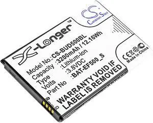Estry Battery Replacement for Bluebird EF501R EF500R EF501 EF500 BAT-EF50X_E BAT-EF50S 355040040 BAT-EF500_S BAT-EF50X