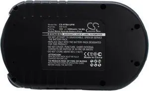 Estry Battery Replacement for DV 18DV DS 18DVB2K CJ 18DLX WR 18DMR G 18DL DV18DVC DH 18DLX C 18DL DV 18DVKS C 6DD EB 1826HL EB 18B EB 1824L EB1820 EB 1830H EB 1820L EB 1812S EB 1830HL EB 1814SL