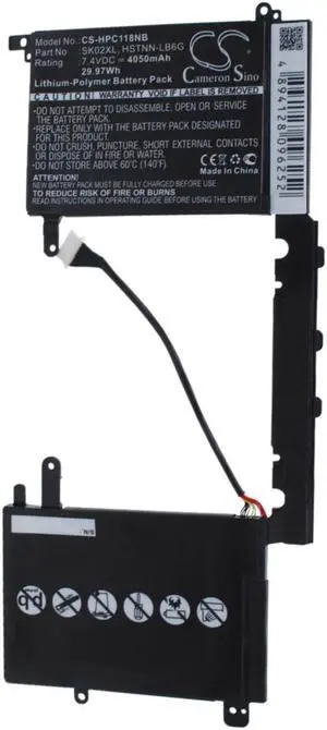 Estry Battery Replacement for Pavilion 13-R030CA X2 Detachab Pavilion 13-R010DX X2 Detachab Pavilion 13-R050CA X2 Detachab TPN-C119 Split x2 13-R010dx HSTNN-LB6G 756186-421 FF162 SK02XL 756416-001