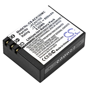 Estry Battery Replacement for ACTIVEON CX Gold CX HD CX ACA01RB Estry Battery Replacement for ACTIVEON CX Gold CX HD CX ACA01RB