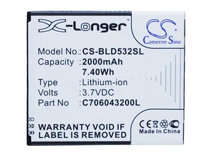 Estry Battery Replacement for BLU L131U L120 D534 D670 Life One Studio 5.0C Mini Studio 5.0C HD L131L Life One M Studio C Mini 5.0 Studio C Mini D670U D532U Studio 5.0 II D532 C706043200L C706043200T Estry Battery Replacement for BLU L131U L120 D534 D670 Life One Studio 5.0C Mini Studio 5.0C HD L131L Life One M Studio C Mini 5.0 Studio C Mini D670U D532U Studio 5.0 II D532 C706043200L C706043200T