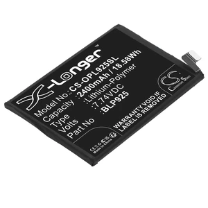 Estry Battery Replacement for CPH2411 Ace 5G 2022 10R 5G 2022 10R 5G 2022 150W 10R PGKM10 BLP925 Estry Battery Replacement for CPH2411 Ace 5G 2022 10R 5G 2022 10R 5G 2022 150W 10R PGKM10 BLP925