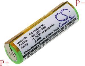 Estry Battery Replacement for HQ6676 T700 6320FL 2750/B T600 7115X WS600 T765 422203613480 138-10584