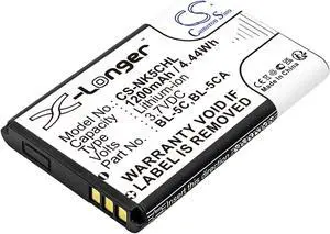 Estry Battery Replacement for Teltonika MH2000 GH3000 GH4000 BL-5C-H