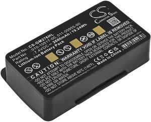 Estry Battery Replacement for GPSMAP 296 GPSMAP 276c GPSMAP 495 100054300 GPSMAP 376C GPSMAP 378 EGM478 3580100054300 010-00543-00 GPSMAP 276 GPSMAP478 010-10517-01 010-10517-00 011-00955-00