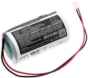 Estry Battery Replacement for Visonic MCS-720 MCS-730 MC-S720 SR720PG2 MCS-710 SR730PG2 MCS730AC PG2- alexor MC-S710 09912K 88030498 U-ER34615M/W200(A) ER34615M U-ER34615M/W200 0-9912-K