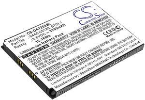 Estry Battery Replacement for Datalogic DL-Axist Axist BTDL1 94ACC0129 3H21-00000491 94ACC0128