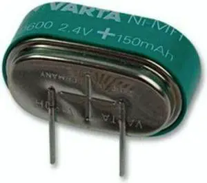 Varta Nimh Pcb Mount Memory Protection Battery 2.4V 150Mah