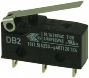 3 PACK New Brand Cherry Db2ca1lb Micro Switch Hinge Lever Spdt 10.1a 250v