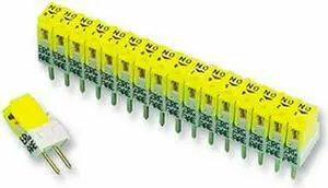 5 PACK - DIP/SIP Switch, Slide, 1 Circuits, Slide, Through Hole, SPST, 100 V, 1