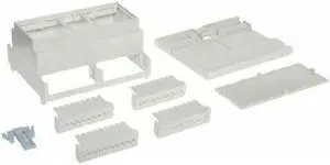 BUD INDUSTRIES - DMB-4773 - ENCLOSURE, DIN RAIL, ABS, LT GRAY