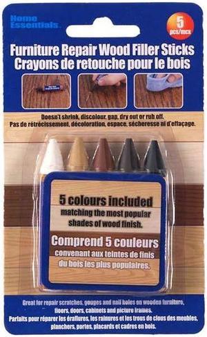 83001 - WOOD FILLER STICKS FOR FURNITURE REPAIR ASSORTED COLORS