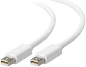 CAB-MINIDP-MINIDP-06FT - MINI DISPLAYPORT CABLE M/M 6FT WHITE