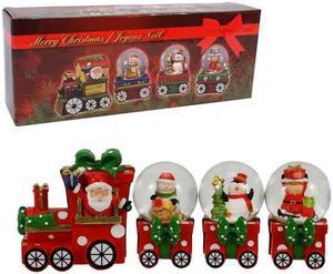 32431 - CHRISTMAS WATER BALL TRAIN SET DECORATION