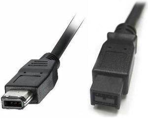 VG016 - FIREWIRE CABLE 9M-6M 6FT BLACK