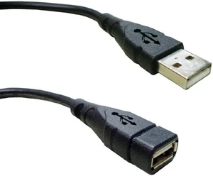 BA-72164-A - USB CABLE A-A MALE/FEM 6FT BLK VERSION 2.0 BA-72164-A - USB CABLE A-A MALE/FEM 6FT BLK VERSION 2.0