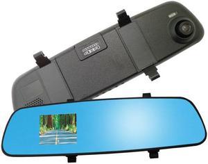 24140 - CAMERA CAR DASHBOARD REAR VIEW MIRROR 2.4IN SCRN MOTION DETECT