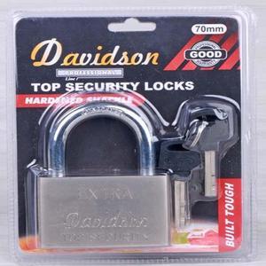 KZS-7323 - SECURITY LOCK AND KEY 70MM