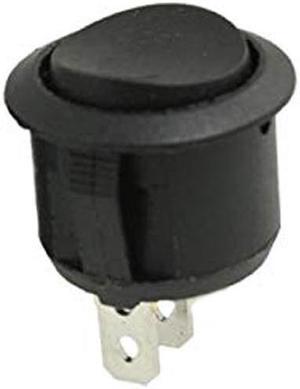 30-16060 - ROCKER SWITCH 1P1T 10A ON-OFF 125VAC QT ROUND 19MM SNAP-IN