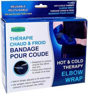 84276 - ELBOW WRAP HOT AND COLD THERAPY ADJUST TO FIT MOST SIZES