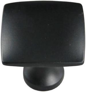 40908 - KNOB CABINET 1.4IN MATTE BLACK FINISH