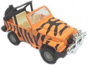 A2DBI 124 - SAFARI VEHICLE 3.75IN PULL BACK ACTION ASSORTED