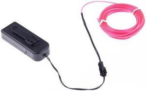 02944 - EL WIRE PINK 2.3MM 3M WITH 3V BATTERY PACK INVERTER