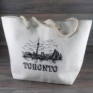 1304 - TORONTO TOTE BAG 14.5X15 INCH