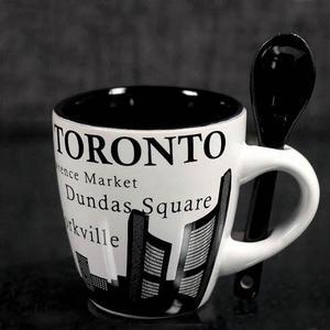 643 - TORONTO ESPRESSO CUP AND SPOON