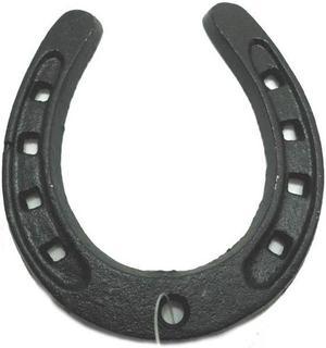 51.857 - HORSE SHOE BLACK 8.8X10X.6CM SMALL