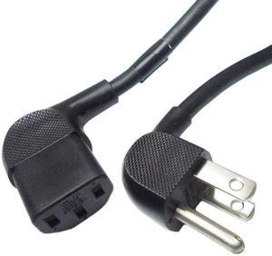 PYEK-1551 - INST CORD 3/18 9.5FT RND BLK SVT RA PL AND SKT PL 5-15P TO FEM C13