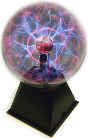 T27250 - PLASMA BALL 8INCH WITH SOUND ACTIVATION