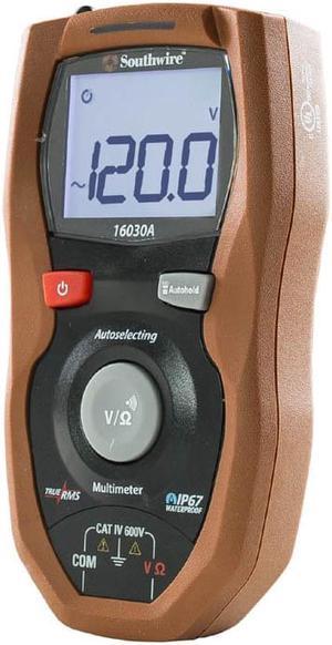 16030A - MULTIMETER DIGITAL AUTO CATIV 600V TRUE RMS IP67