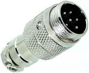 61-636 - MICROPHONE 6M INLINE JACK METAL