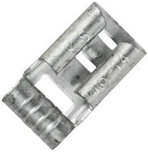 10-285F - QUICK CONN FEM UNINS 0.250IN RA 12-10AWG 6.35X0.8MM (100 pcs/pkg)