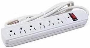 140001 - POWER BAR 6 O/LET 6FT CORD 280J SURGE