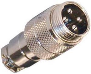 61-634 - MICROPHONE 4M INLINE JACK METAL