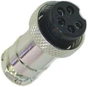 25-725-1 - MICROPHONE 5F INLINE PLUG METAL