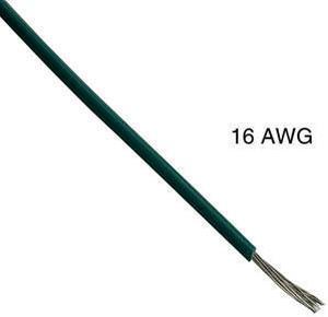 T1018-21-06 - WIRE STRANDED 16AWG 100FT GREEN TC PVC