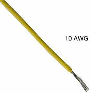 T0819-21-05 - WIRE STRANDED 10AWG 100FT YELLOW TEW