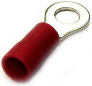160103-100 - RING TERM RED #8 22-18AWG ID-4.3MM OD-8MM (100 pcs/pkg)
