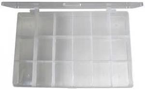 53-918-0 - COMPONENT BOX 10.7X7X1.6IN CLEAR