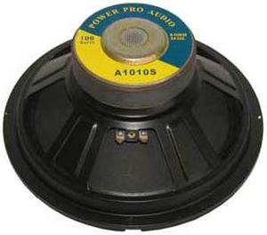 A1010B - SPEAKER RND 8R 100W MAX 10IN BLK 91DB 28-4KHZ