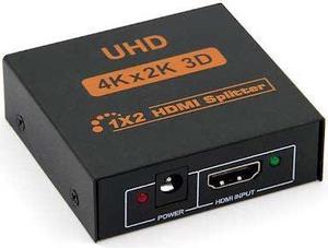 ACC-SPLITTER-4KX2K-2PORT - HDMI SPLITTER 1X2 POWERED 4KX2K 3D FULL HD BLACK