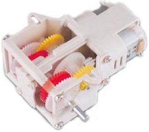 CKG-131 - TWIN-MOTOR GEARBOX 1:60 200RPM 1:120 100RPM  1:288 42RPM