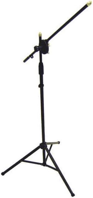 PS001 - MICROPHONE STAND 3FT BLACK TRIPOD