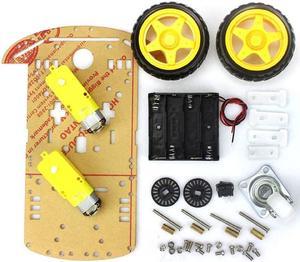 03541 - 2 WHEEL DRIVE MOTOR CHASSIS BATTERY BOX KIT FOR ARDUINO