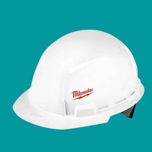 48731021 - HEAD PROTECTOR-HELMET WHT TYPE 1 CLASS E FRONT with strap