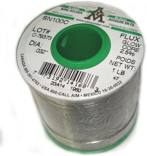 14168 - SOLDER WIRE LEAD FREE .032IN 1LB NO CLEAN MAINLY ALLOY