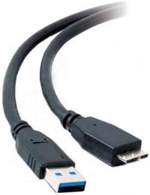 01900 - USB CABLE 3.0 A-MICRO B 3.0 M/M 6FT BLACK